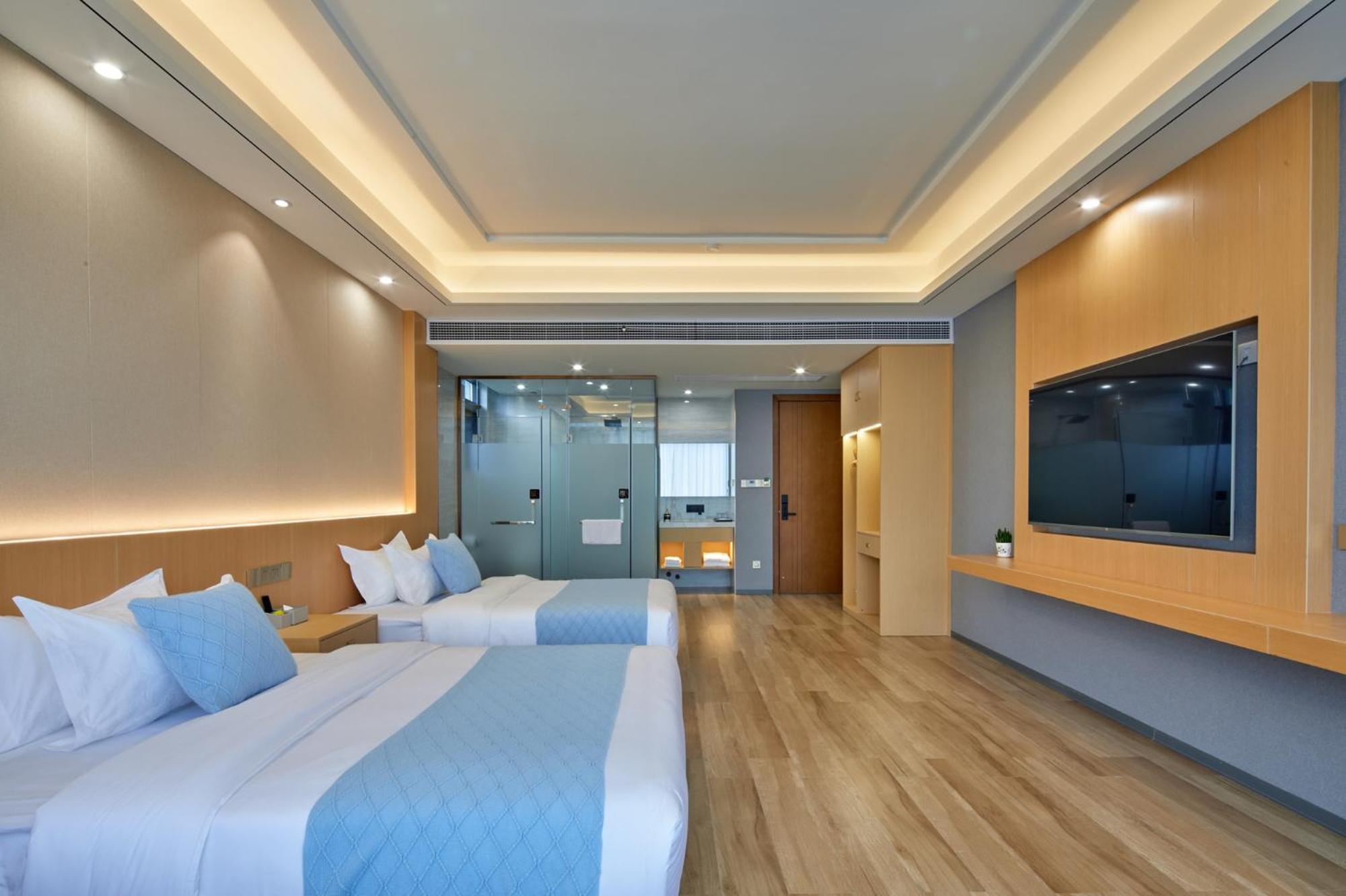 Yangshuo Fortune Lake Inn- One Way Free Pick Up From Airport Or Ts Over 3 Nights エクステリア 写真