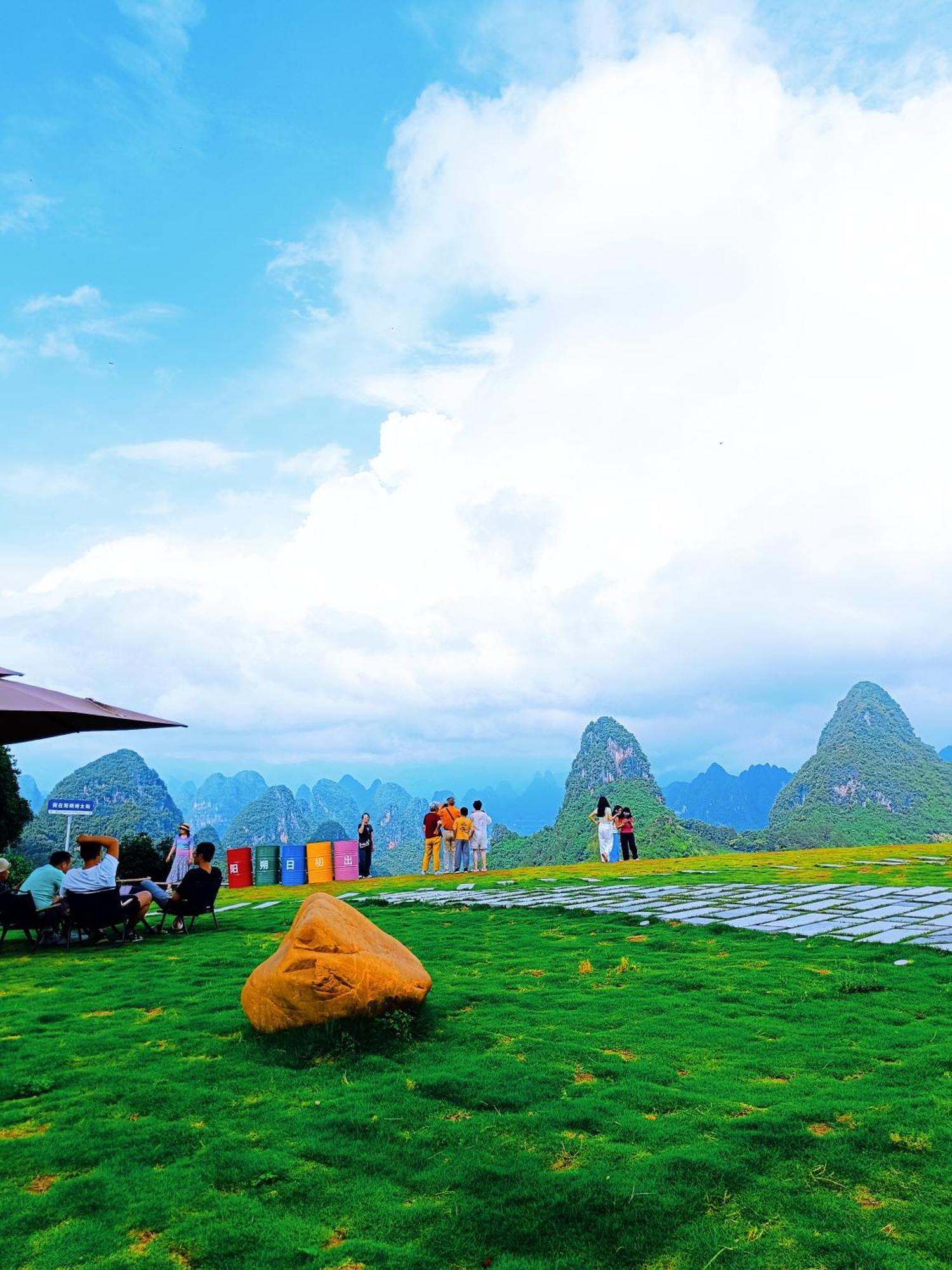 Yangshuo Fortune Lake Inn- One Way Free Pick Up From Airport Or Ts Over 3 Nights エクステリア 写真